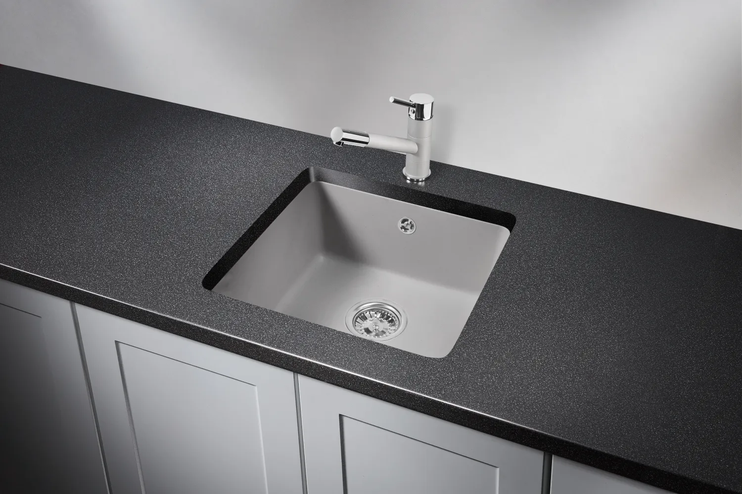 3601, АЛЮМИНИУМ, кухонная мойка, кварц