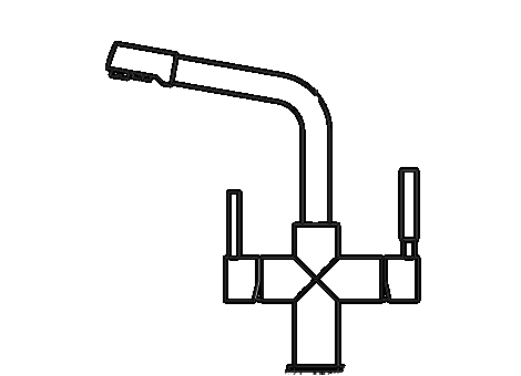 2015,  СМЕСИТЕЛЬ КУХОННЫЙ